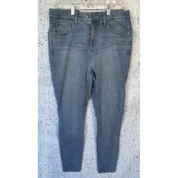 torrid Denim - Torrid Jeans Womens 16R Blue Sky High Skinny Premium Comfort Denim Jeans
